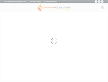 Tablet Screenshot of phoenixwebsolutions.net
